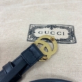 Cintura Gucci marmont retro fibbia