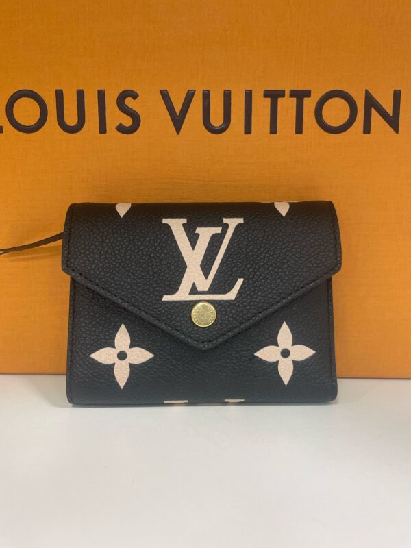 Portafoglio Victorine Empreinte bicolor - Louis Vuitton