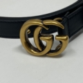 Cintura Gucci marmont - fibbia frontale