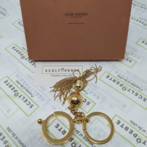Charm Gold Porte Cles Swing Nappa - Louis Vuitton - fronte